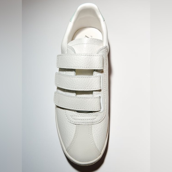 🆕Zara Leather 3 Strap Velcro Size 40 - Picture 7 of 14